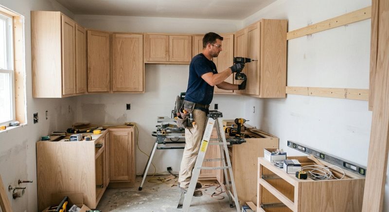 Cupboard Installation in Carmel, IN