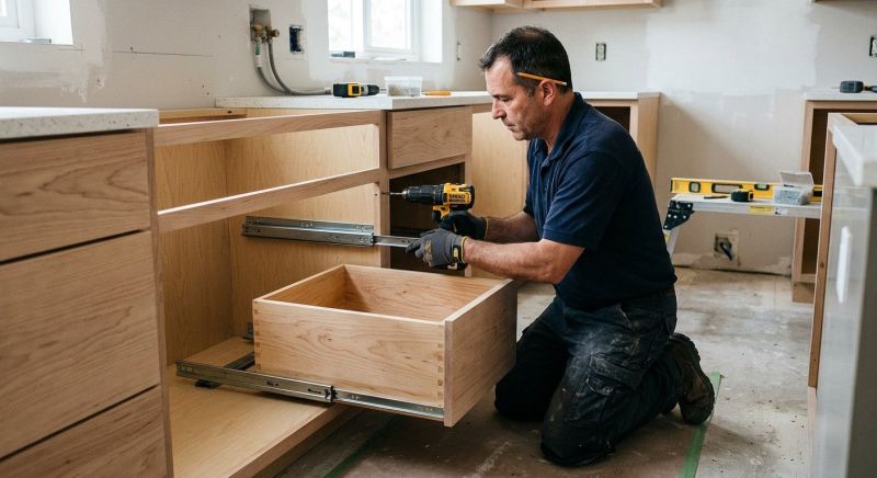 Kitchen Drawer Installation in Terre Haute, IN