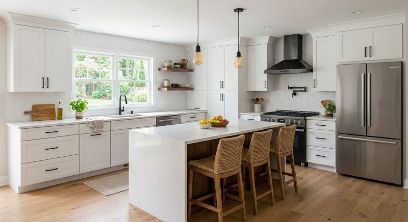 New Kitchen Installation in Bloomington, IN