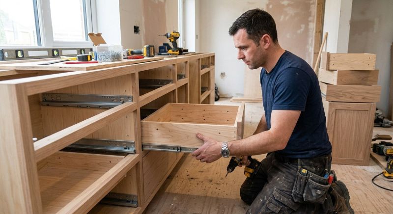 Pine Cabinets Installation in Carmel, IN