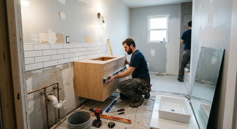 Vanity Installation in Terre Haute, IN