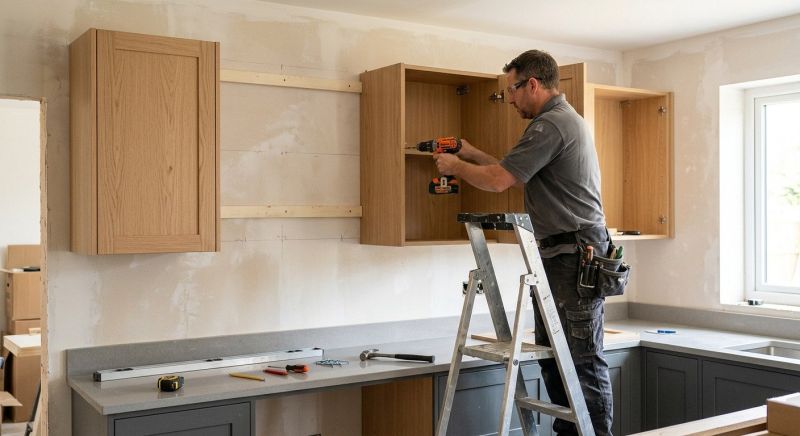 Wall Cabinets Installation in Carmel, IN
